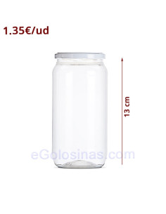 TARRO PARA CHUCHES 360cc 12ud PLASTICO