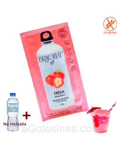 SOBRES FRESA BEBIDA SOLUBLE 15uds BRAGULAT