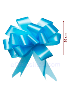 LAZO MAGICO AZUL 4,5cmx150cm 20uds