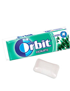 Chicles Orbit Gragea Eucalipto 30uds sin Azúcar