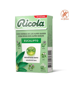 Caramelos Ricola Eucalipto 50gr 10 cajitas