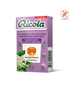 Caramelos Ricola Flores de Saúco 50gr 10 cajitas