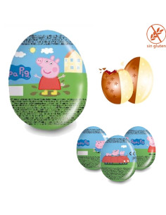 Huevo Chocolate Bicolor Sorpresa Peppa Pig 24uds Cool Candies