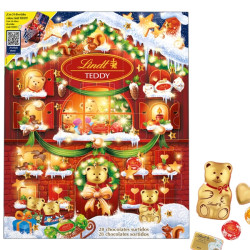Calendario de chocolate de Osos de Lindt 170gr