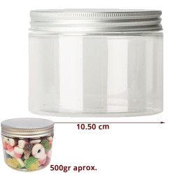 Tarro para Chuches de Plástico Pet 600ml 1ud