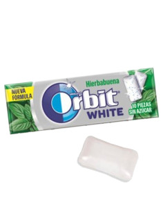 Orbit White Gragea Hierbabuena 30Uds