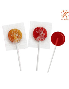 Piruletas Redondas Surtidas 200uds Caramelos Cerdán