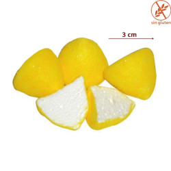 Nubes Merengue Limón y Nata amarillos 150uds Chuches Golmasa