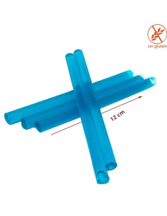 Cañas Gelatina Blue azul sabor Cola 200uds Chuches Golmasa