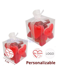 CAJA CHUCHES CORAZON SAN VALENTIN 65gr - Detalle para Restaurantes