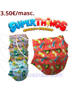 BLISTER 2 MASCARILLAS SUPERZING 12uds