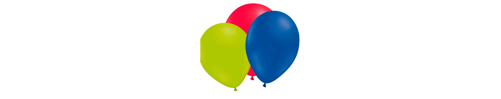 Globos para fiestas y eventos de colores y tamaños