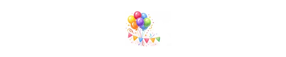 Piñatas, Globos y Guirnaldas para comprar a domicilio