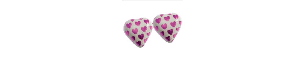 Bombones forma Corazón de Chocolate